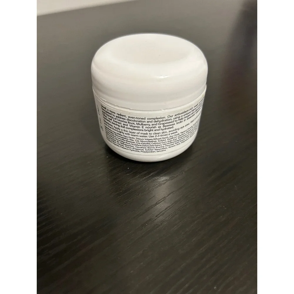 Mario Badescu Whitening Mask Brightening Skin Care Jar 2 Oz 56g
